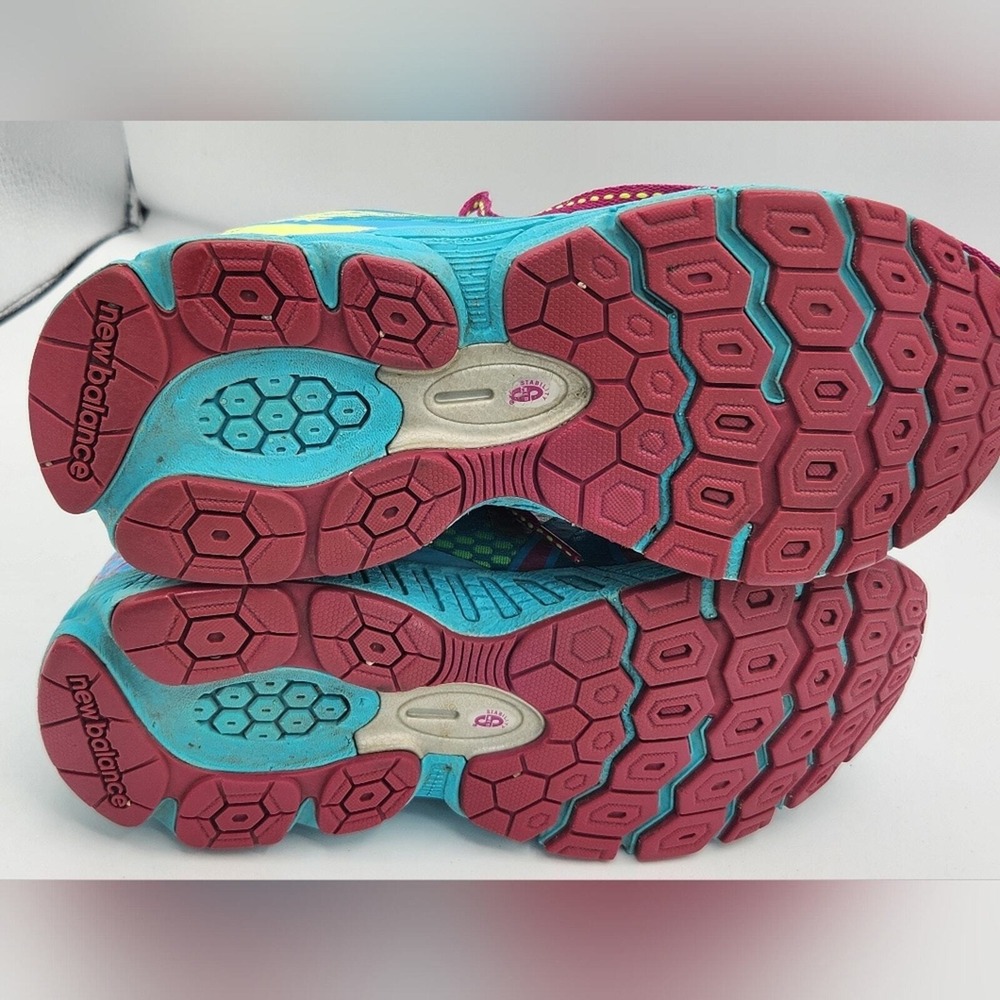 New Balance 880v4 Women's Running‎ Shoes Turquoise Neon Pink Size 7 - Picture 7 of 11